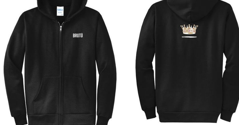 Crown Zip Hoodie