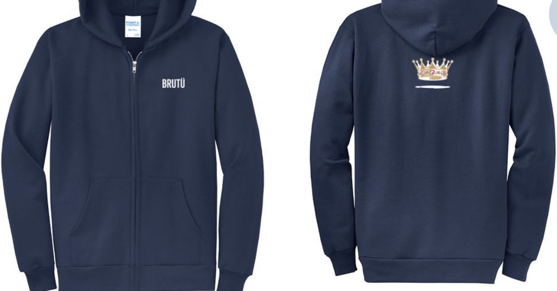 Crown Zip Hoodie